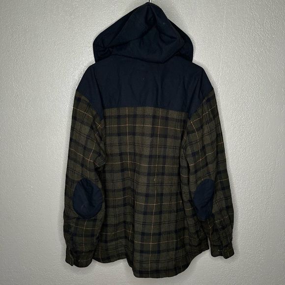 Carhartt Plaid Pawnee With detachable Hood Canvas Jacket 2XL - Picture 3 of 6